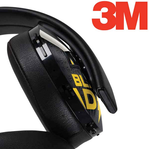DC Comics Black Adam Movie Art Character and logo PlayStation 4 Gold Wireless Headset Skin