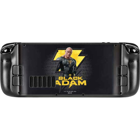 DC Comics Black Adam Movie Art Character and logo Steam Deck Handheld Gaming Computer Skin