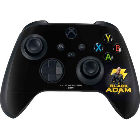 DC Comics Black Adam Movie Art Character and logo XBox Series X Digital Edition Bundle Skin