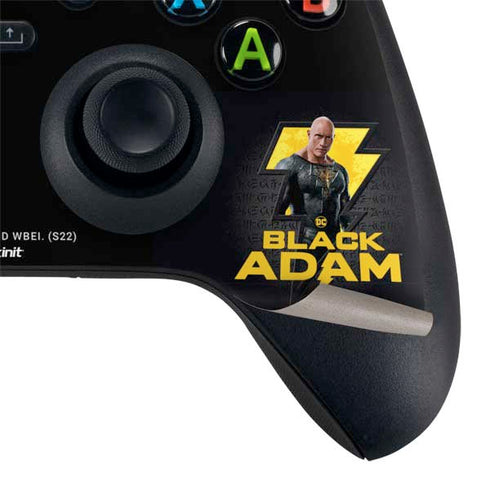 DC Comics Black Adam Movie Art Character and logo XBox Series X Digital Edition Bundle Skin