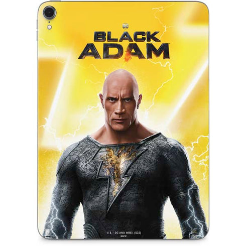 DC Comics Black Adam Movie Charcater Poster Apple iPad Pro Skin