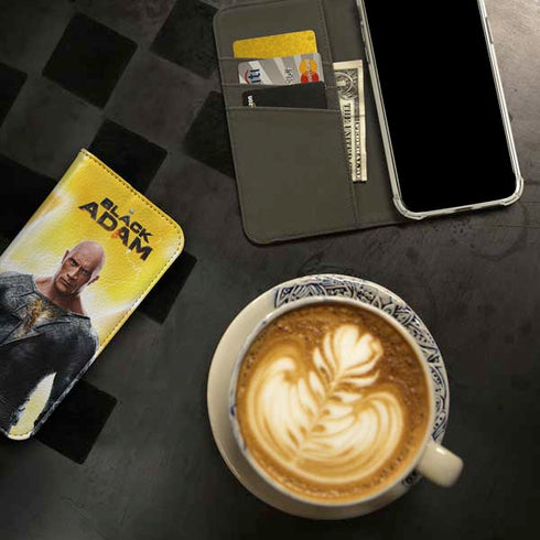 DC Comics Black Adam Movie Charcater Poster iPhone 15 Plus Folio Case