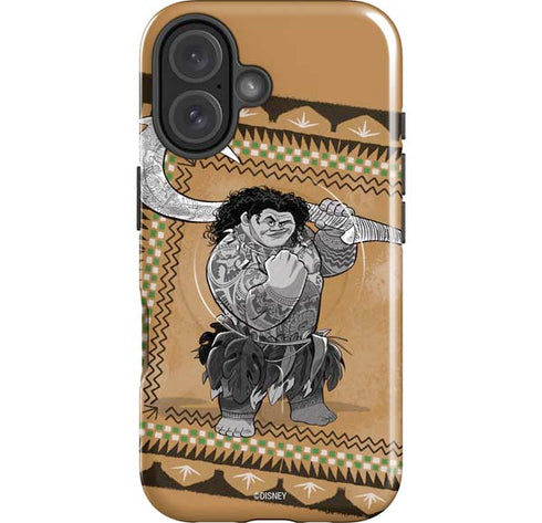DC Comics Black Adam Movie Charcater Poster iPhone 16 Magsafe Impact Case