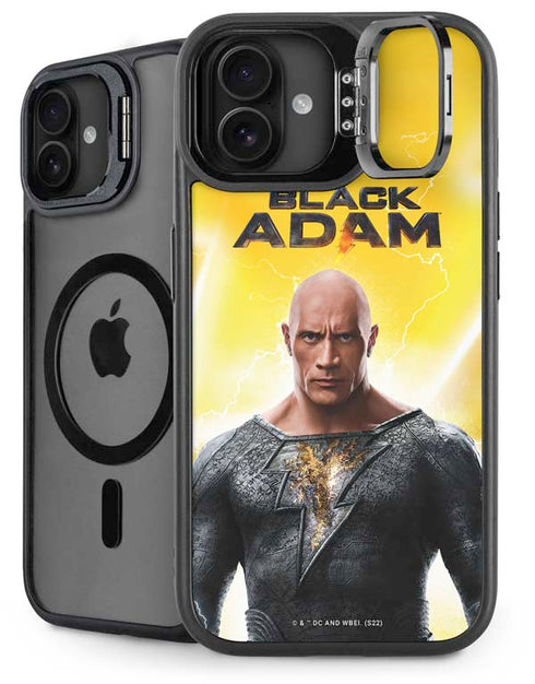 DC Comics Black Adam Movie Charcater Poster iPhone 16 Plus Kickstand Case