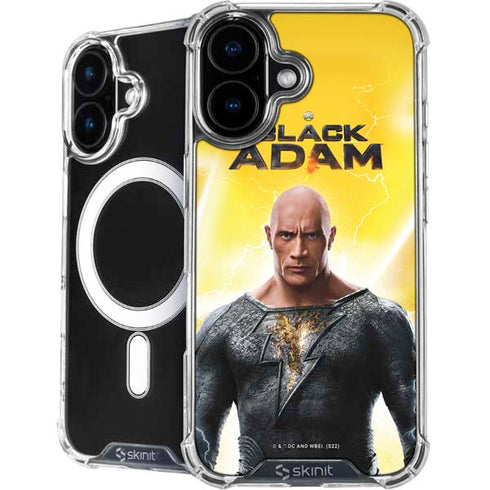 DC Comics Black Adam Movie Charcater Poster iPhone 16 Plus MagSafe Case