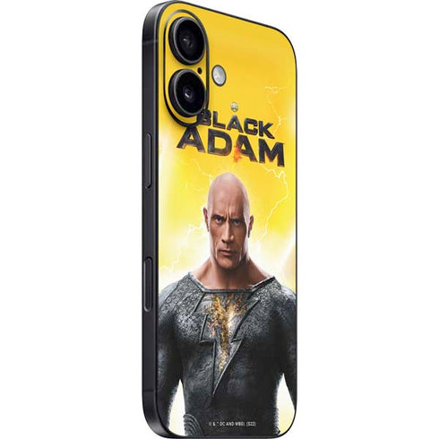DC Comics Black Adam Movie Charcater Poster iPhone 16 Plus Skin