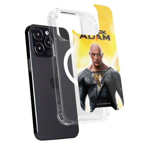DC Comics Black Adam Movie Charcater Poster iPhone 16 Pro MagSafe Case