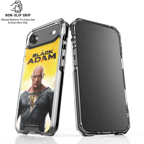 DC Comics Black Adam Movie Charcater Poster iPhone 17 Air Clear Case