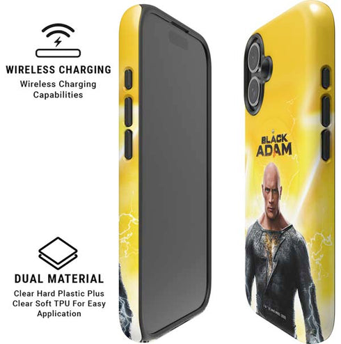 DC Comics Black Adam Movie Charcater Poster iPhone 17 Magsafe Impact Case