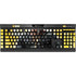 DC Comics Black Adam Movie Charcater Poster K95 RGB PLATINUM Mechanical Gaming Keyboard Skin