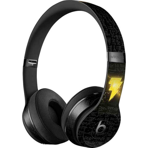 DC Comics Black Adam Lightning Bolt Beats Solo 3 Wireless Skin