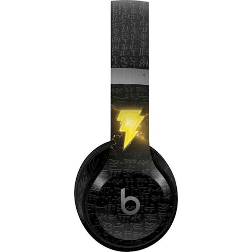 DC Comics Black Adam Lightning Bolt Beats Solo 4 Wireless Headphones Skin