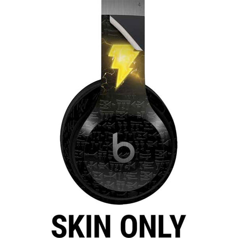 DC Comics Black Adam Lightning Bolt Beats Solo 4 Wireless Headphones Skin