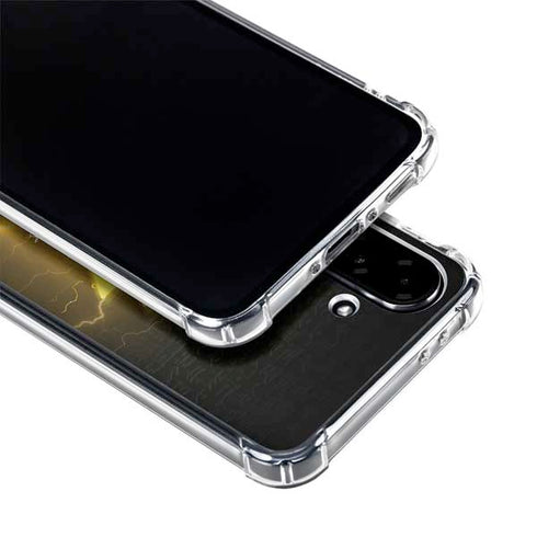 DC Comics Black Adam Lightning Bolt Galaxy A36 5G Clear Case