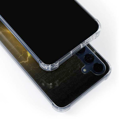DC Comics Black Adam Lightning Bolt Galaxy A55 5G Clear Case