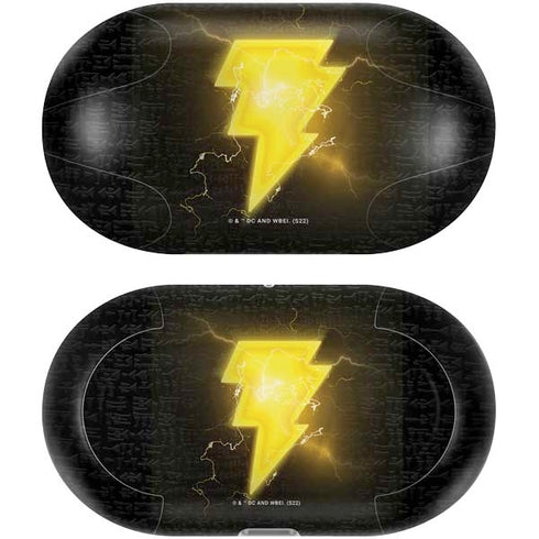 DC Comics Black Adam Lightning Bolt Galaxy Buds Plus Skin
