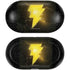 DC Comics Black Adam Lightning Bolt Galaxy Buds Plus Skin