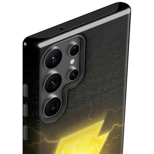 DC Comics Black Adam Lightning Bolt Galaxy S23 Ultra Pro Case