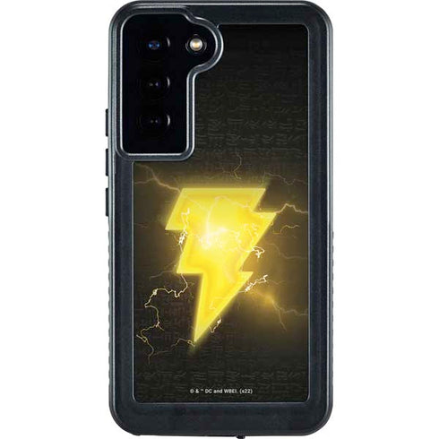 DC Comics Black Adam Lightning Bolt Galaxy S24 Plus Waterproof Case