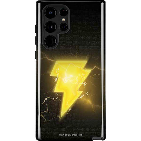 DC Comics Black Adam Lightning Bolt Galaxy S25 Ultra Impact Case