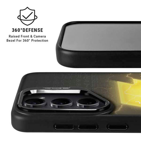 DC Comics Black Adam Lightning Bolt Galaxy S25 Ultra Kickstand Case