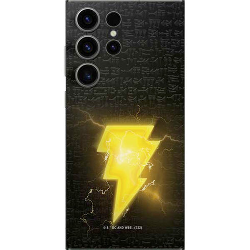 DC Comics Black Adam Lightning Bolt Galaxy S24 Ultra Skin