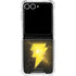DC Comics Black Adam Lightning Bolt Galaxy Z Flip7 Clear Case