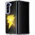 DC Comics Black Adam Lightning Bolt Galaxy Z Fold5 5G Clear Case