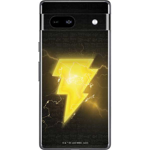 DC Comics Black Adam Lightning Bolt Google Pixel 7a Skin
