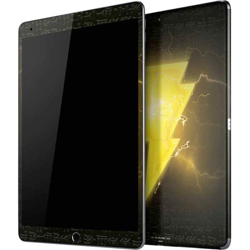 DC Comics Black Adam Lightning Bolt iPad Skins