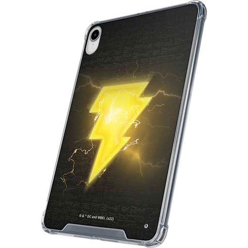 DC Comics Black Adam Lightning Bolt iPad 11th Gen (2025) Clear Case