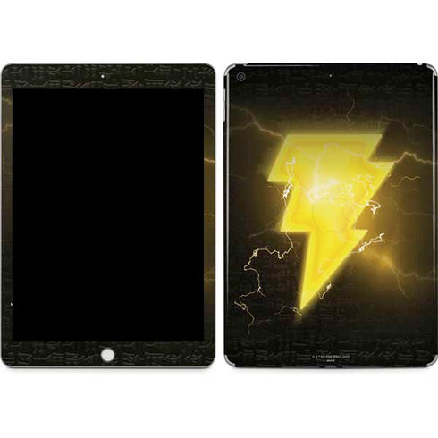 DC Comics Black Adam Lightning Bolt Apple iPad Skin
