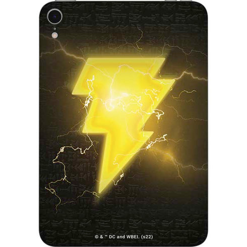 DC Comics Black Adam Lightning Bolt Apple iPad Mini Skin