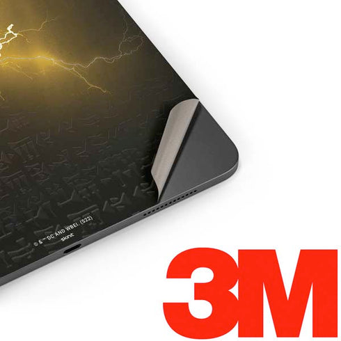 DC Comics Black Adam Lightning Bolt Apple iPad Pro Skin