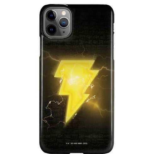 DC Comics Black Adam Lightning Bolt iPhone Cases