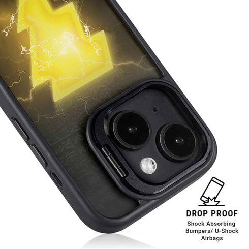 DC Comics Black Adam Lightning Bolt iPhone 13 Kickstand Case