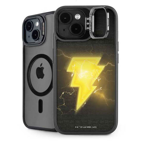 DC Comics Black Adam Lightning Bolt iPhone 14 Kickstand Case
