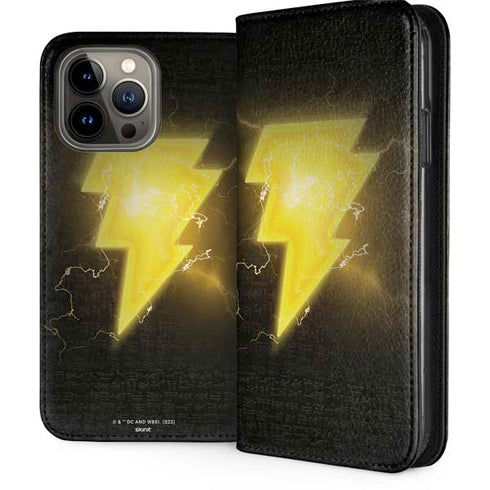 DC Comics Black Adam Lightning Bolt iPhone Cases