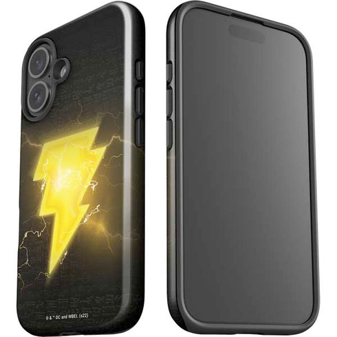 DC Comics Black Adam Lightning Bolt iPhone 16 Impact Case