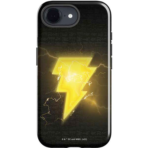 DC Comics Black Adam Lightning Bolt iPhone 16e Impact Case