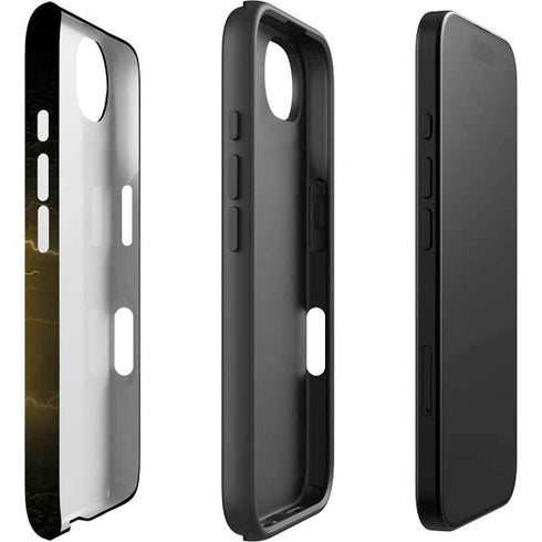 DC Comics Black Adam Lightning Bolt iPhone 16e Impact Case