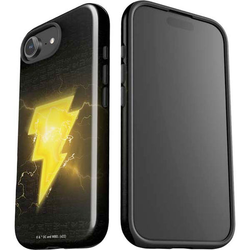 DC Comics Black Adam Lightning Bolt iPhone 16e Impact Case