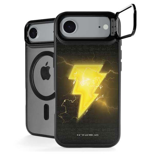 DC Comics Black Adam Lightning Bolt iPhone 17 Air Kickstand Case