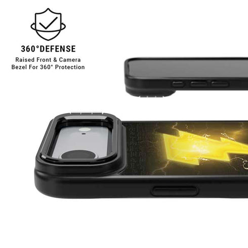 DC Comics Black Adam Lightning Bolt iPhone 17 Air Kickstand Case