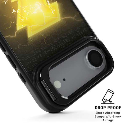 DC Comics Black Adam Lightning Bolt iPhone 17 Air Kickstand Case