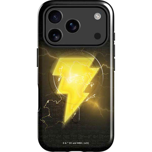 DC Comics Black Adam Lightning Bolt iPhone 17 Pro Magsafe Impact Case