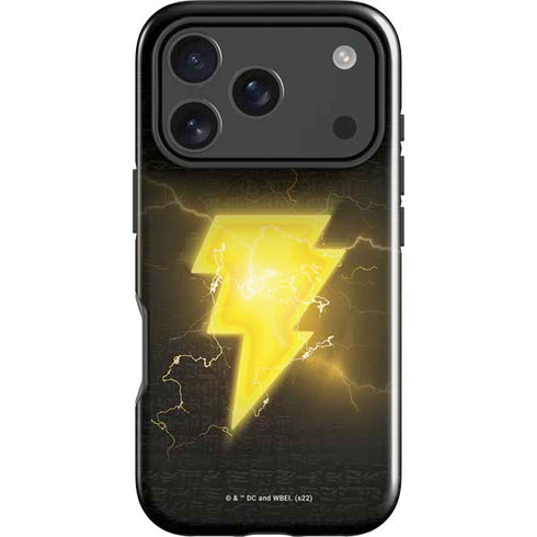 DC Comics Black Adam Lightning Bolt iPhone 17 Pro Max Impact Case