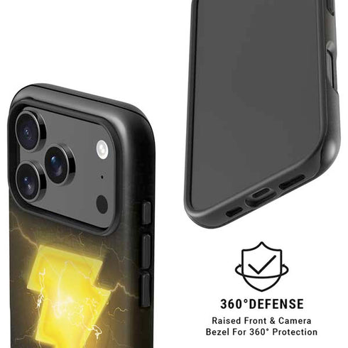 DC Comics Black Adam Lightning Bolt iPhone 17 Pro Max Magsafe Impact Case