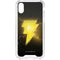 DC Comics Black Adam Lightning Bolt iPhone XS Clear Case