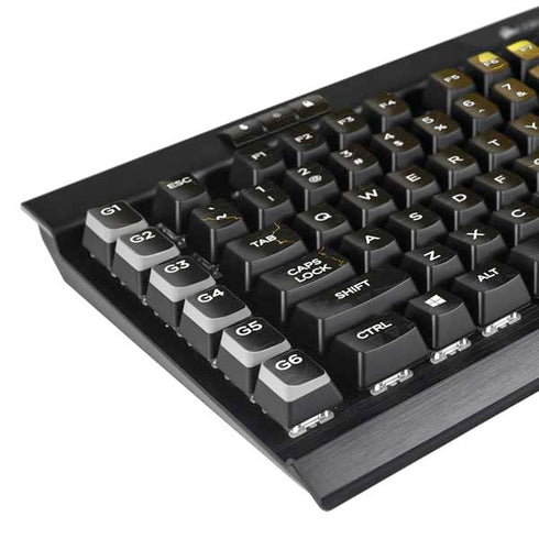 DC Comics Black Adam Lightning Bolt K95 RGB PLATINUM Mechanical Gaming Keyboard Skin